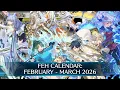 FEH CALENDAR FEBRUARY - MARCH 2026 FEH