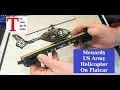 Menards Military Flatcar With Helicopter - Review and Running