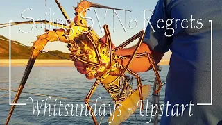 E29 – Painted cray for dinner, Whitsundays to Cape Upstart
