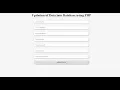 How to data into database using PHP MySql