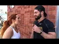Seth Rollins And Becky Lynch Workout Challenge each other - Wrestle Gossip