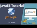 Java EE JSP JSTL Introduction Java EE Tutorial German
