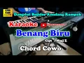 Download Lagu Benang Biru Karaoke Chord Cowo | Koplo Bajidor Kendang Rampak