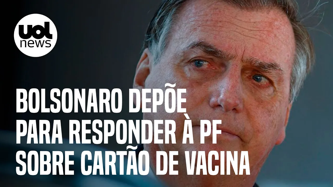 Bolsonaro depõe à PF sobre fraude em cartão de vacina; Maierovitch: 'Vai com pulga atrás da orelha'