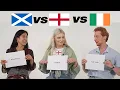 Download Lagu Scottish VS Irish VS English Slang Comparison! Can you guess the slang of other countries?