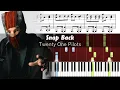 Download Lagu Twenty One Pilots - Snap Back - Piano Tutorial with Sheet Music