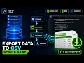 Export Data to CSV in Spring Boot Super CSV