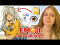 Drawing CHARACTERS Based on RANDOM EMOJIS