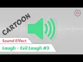 Download Lagu Cartoon Sound Effect | Laugh | Evil Laugh #3