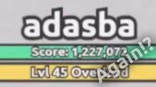 Diep io Raw Footage of 1 2 Million Points Again