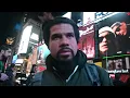 David Cruz casually walking in the city