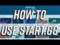 How To Use Start gg Online