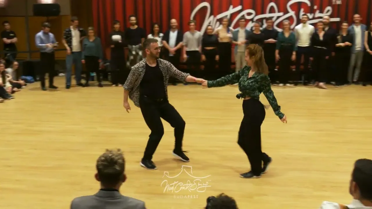 Łukasz Łukaszewicz & Manon Esparcieux - Advanced Jack&Jill Finals - Budafest 2024