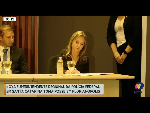 Nova superintendente regional da Polícia Federal em Santa Catarina toma posse em Florianópolis