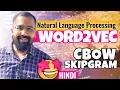 Word2Vec CBOW and Skipgram Explained in Hindi l Natural Language Processing