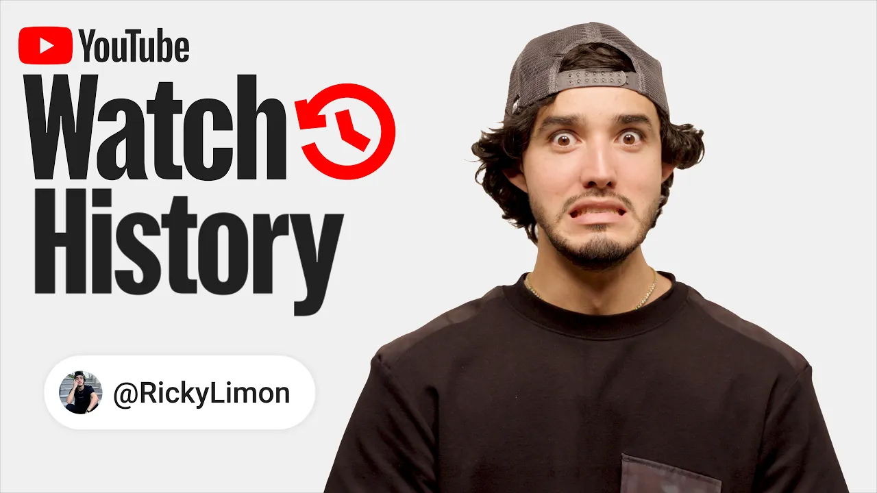 Ricky Limon reacts to his Watch History | Watch History