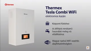 THERMEX TESLA Combi WiFi - elektromos kazán fűtéshez és átfolyós rendszerű meleg vízhez