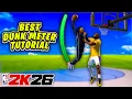 How To Use NEW DUNK METER in NBA 2K26 NBA 2K26 Dunk Meter Tutorial