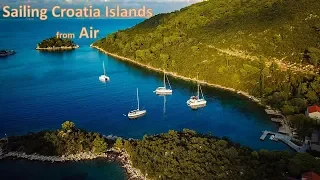 Sailing Croatia Islands – Drone