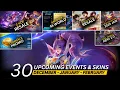 DECEMBER - FEBRUARY UPCOMING SKINS \u0026 EVENTS| M7| Fanny Legend| AOT RESALE DATE| KOF resale date|
