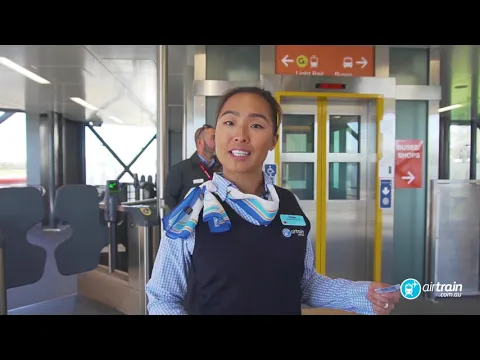 Download MP3 How to catch the Airtrain when travelling from Brisbane Airport to Surfers Paradise