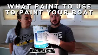 HOW TO: PAINT your BOAT & what PAINT to use!