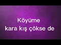 Yine Yol Göründü Gurbete  Karaoke #yineyolgöründü #karaoke #barışmanço