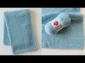 Crochet Griddle Checked Border Blanket