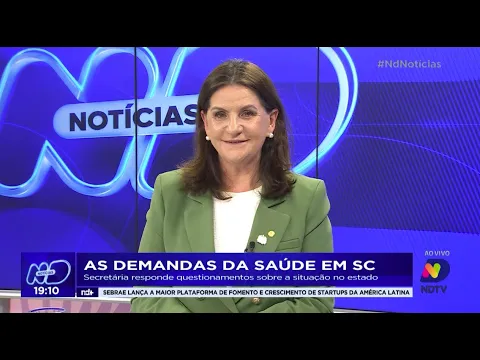 As demandas da saúde em SC: secretária responde questionamentos sobre a situação no estado