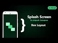 Splash Screen using Box Layout in Jetpack Compose