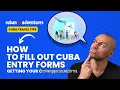 How to Fill Out The D Viajeros Cuba Entry Form