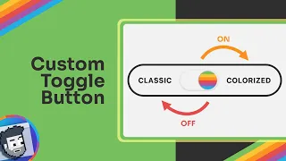 Create a Custom Toggle Button with HTML CSS and JavaScript