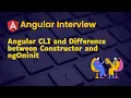 Angular Interview Questions and Answers Constructor ngOninit in Angular CodingKnowledge