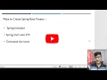 Creating our first spring boot project 3 ways Using Spring Initializer