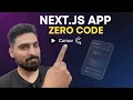 I Built a Next js Flashcard App with Cursor AI Zero Code Written