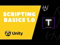 Unity Tutorial Part 1-Module 6 - Scripting basics 1 0 Variables data types function and arrays