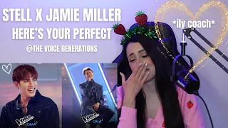 Download Here's Your Perfect - Stell with Jamie Miller @The Voice Generations | REACTION MP3