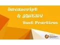 JavaScript jQuery Best Practices-Web Development