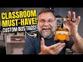 DIY Bus Tag with Heat Press Custom Gift in Minutes