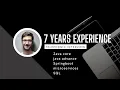 Java telephonic interview questions and answers for 7 year experienced candidate infosys