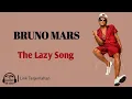 Bruno Mars - The Lazy Song Lirik Lagu Terjemahan