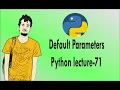 Python bangla tutorials - 71 Default parameters keyword arguments