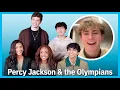 Walker Scobell interviews his PERCY JACKSON THE OLYMPIANS costars TV Insider