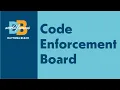 Code Enforcement Board January 8 2026
