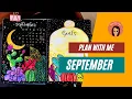 Plan with Me - September How to Create a Theme and Easy Weekly Spread