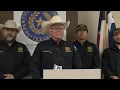 Texas Agriculture Commissioner speaks in San Juan in reference to death of Mexican cartel leader