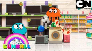 Darwin y su lucha por liberar objetos | El Increíble Mundo de Gumball en Español Latino | CN