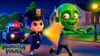 monsters in the city monster police kids songs