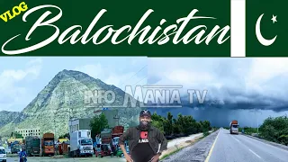 beautiful views of balochistan pakistan highway mountains vlog trave l info mania tv