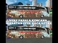 Download Lagu LIVERY BUSSID PAHALA KENCANA HD || KARATAN EFEK KACA RETAK || KUALITAS JERNIH